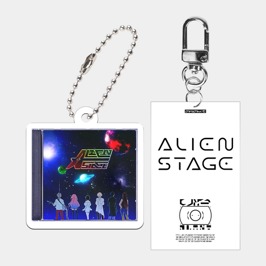 [in stock]Alien Stage : acrylic keyring