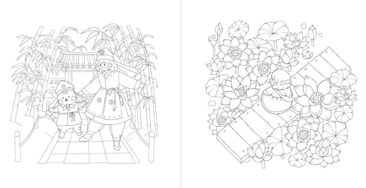 Saesaemi's travel Coloring Book