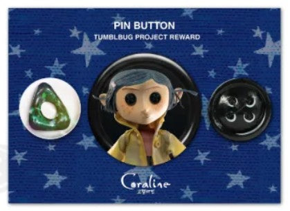 Coraline : Pin Button Set