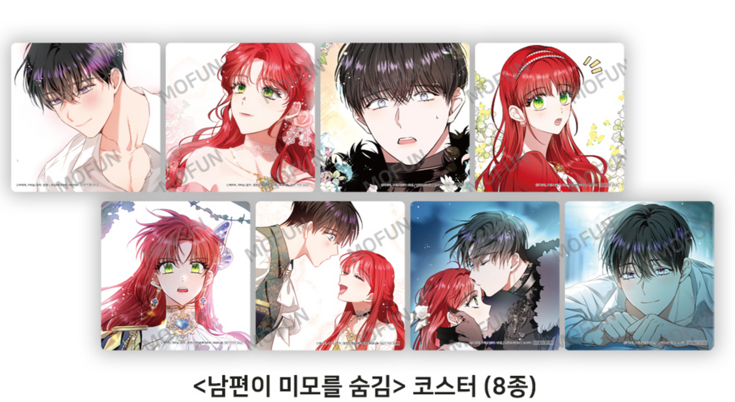 My Secretly Hot Husband : 8pcs Coaster set