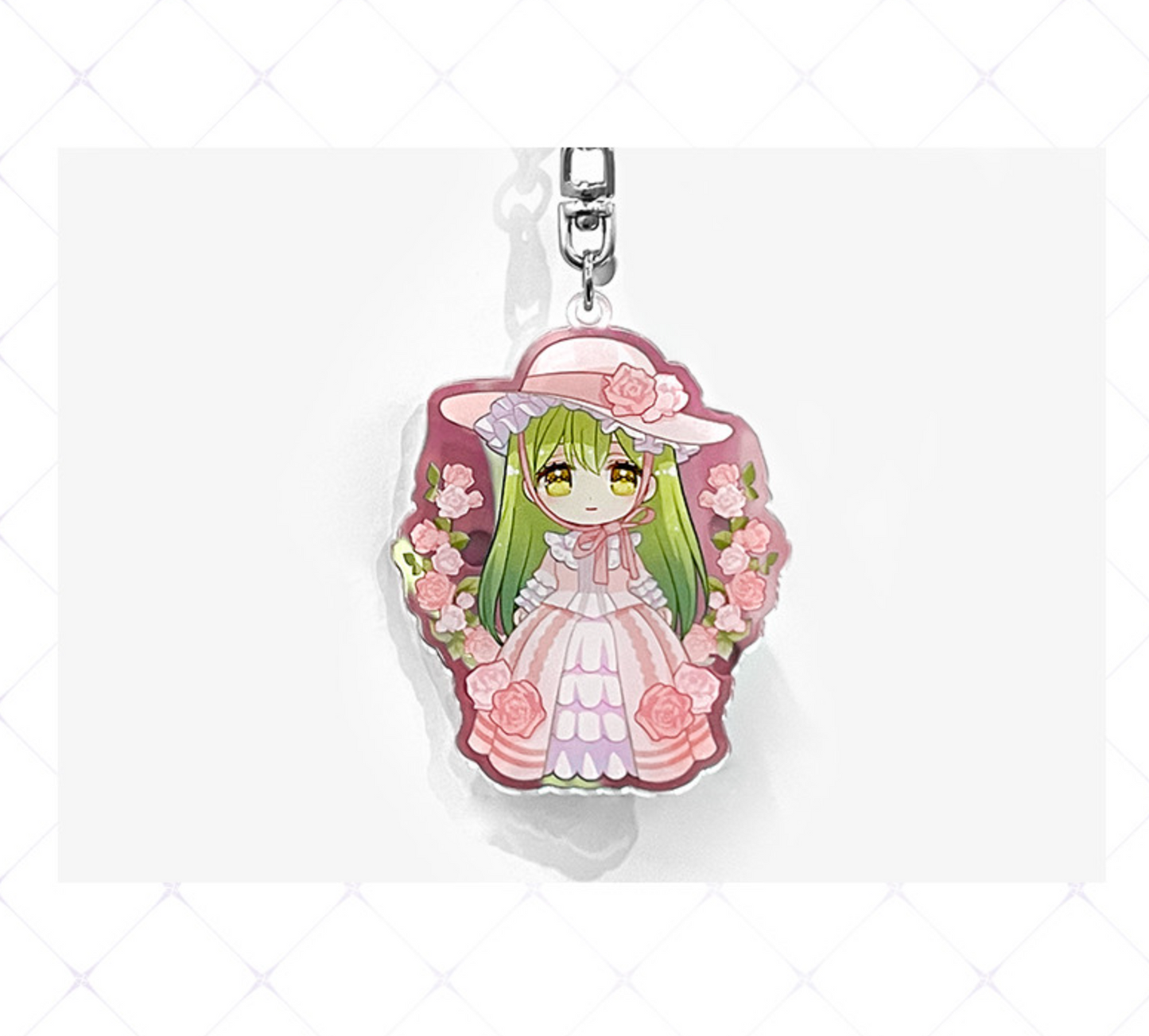 Just Leave Me Be : Acrylic Keyring