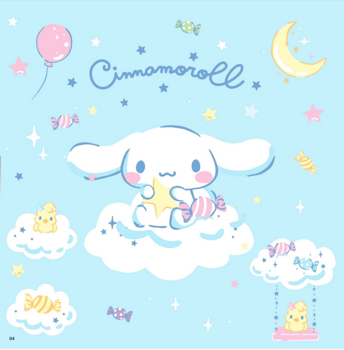 SANRIO CINNAMOROLL Coloring Book 2