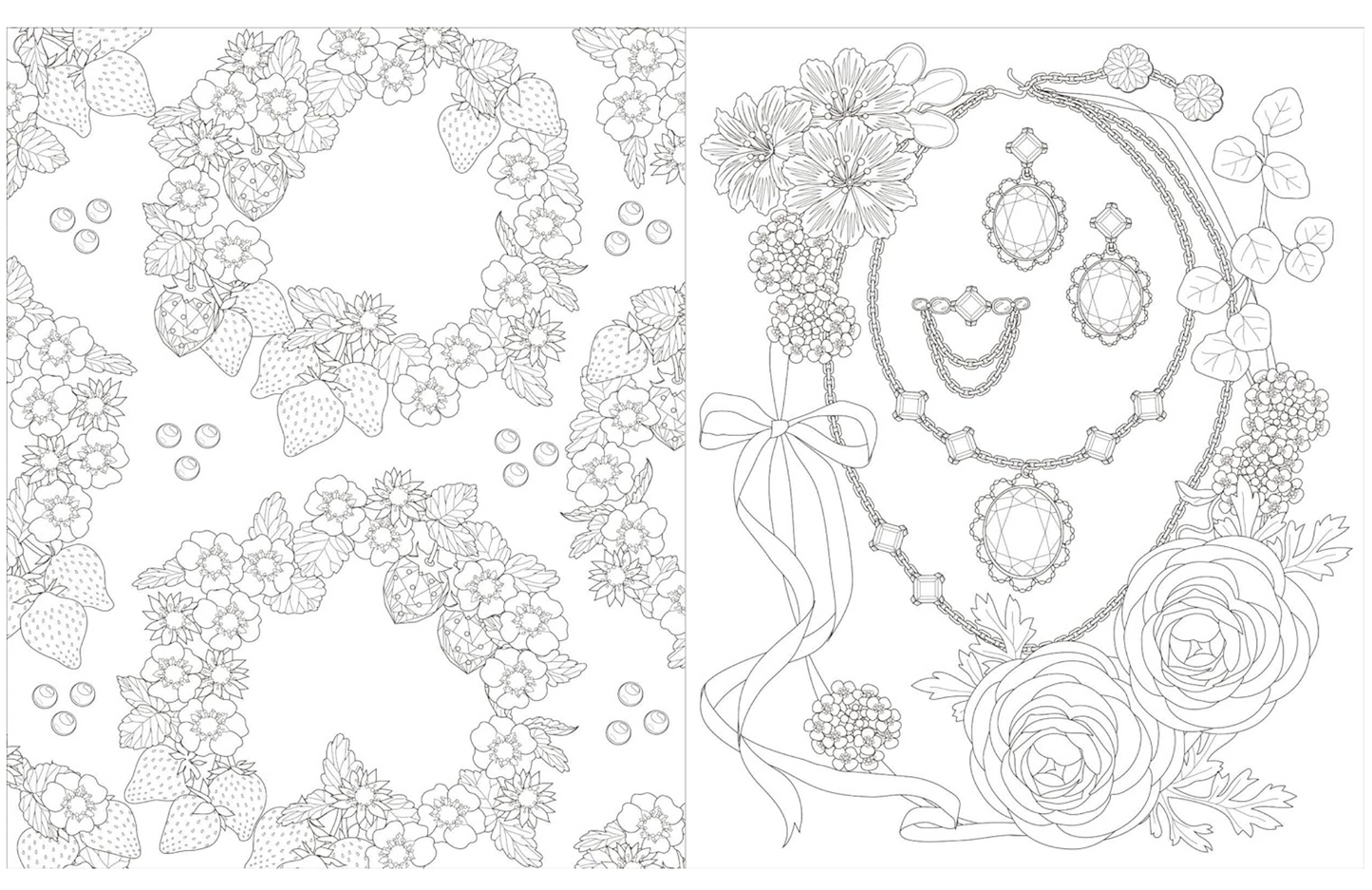 Mari Katogi - Birth Flowers And Birthstones Coloring Book(Japanese)