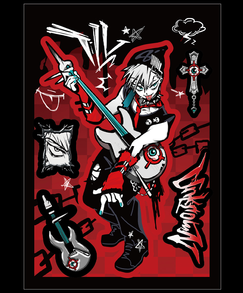 Alien Stage : IVAN & TILL Rock Sticker