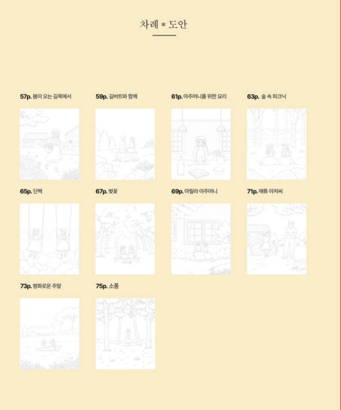 Anne of Green Gables Fairy Tale Coloring Book / Postcard Book