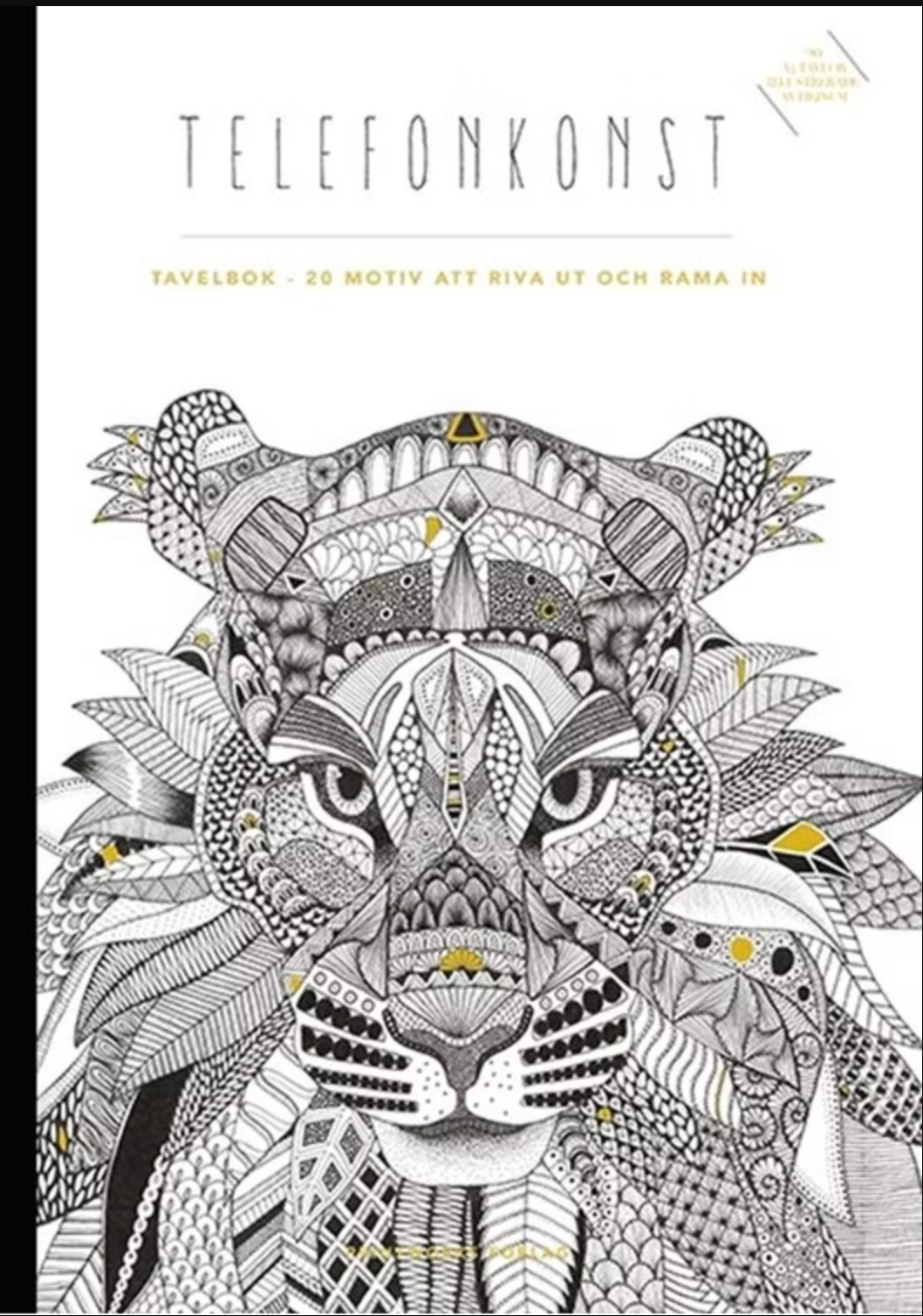 Telefonkonst by Hejnum : TAVELBOK zentangle