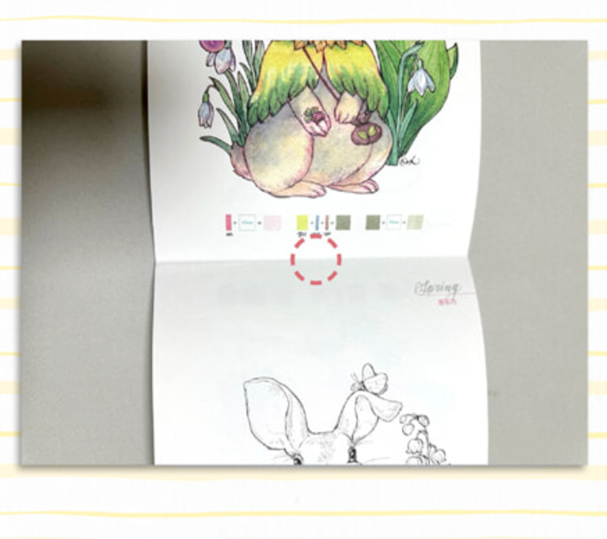 Four Seasons Watercolor Painting Coloring Book