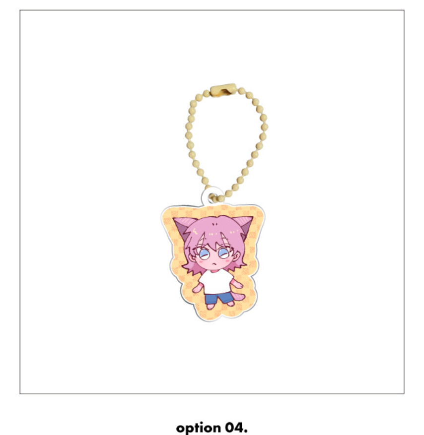 Even If It Goes to Waste : Acrylic Keyring