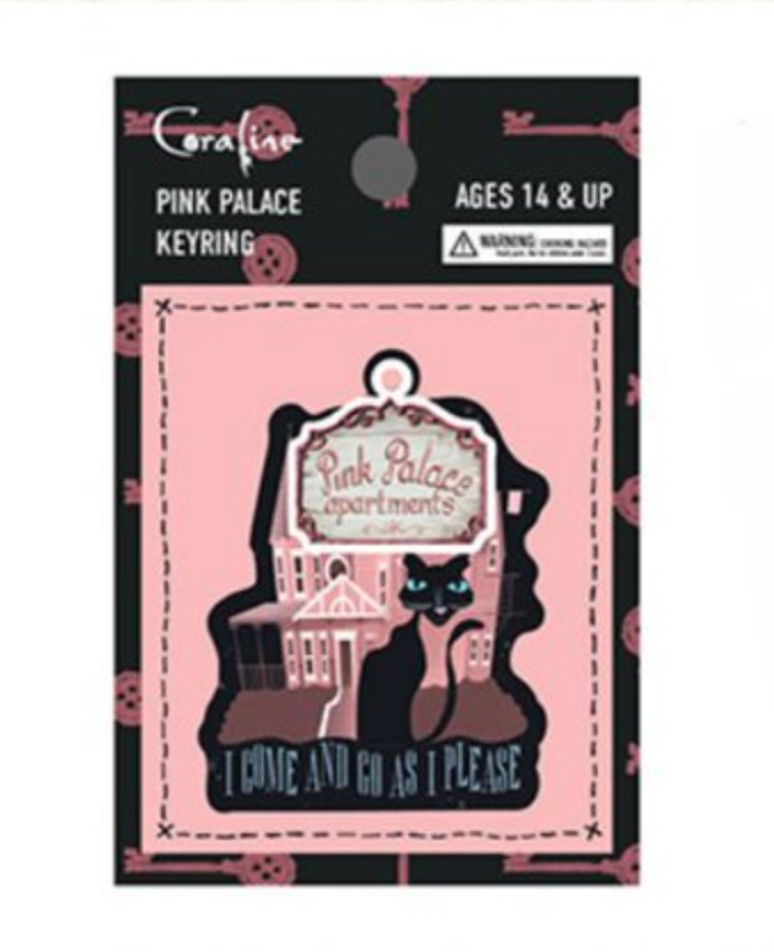 Coraline Theater Exclusive : The Pink Palace Keyring
