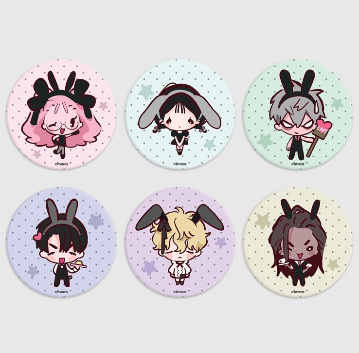 pre-order][Aniplus Cafe] Alien Stage : Random SD Can Badge 6 types