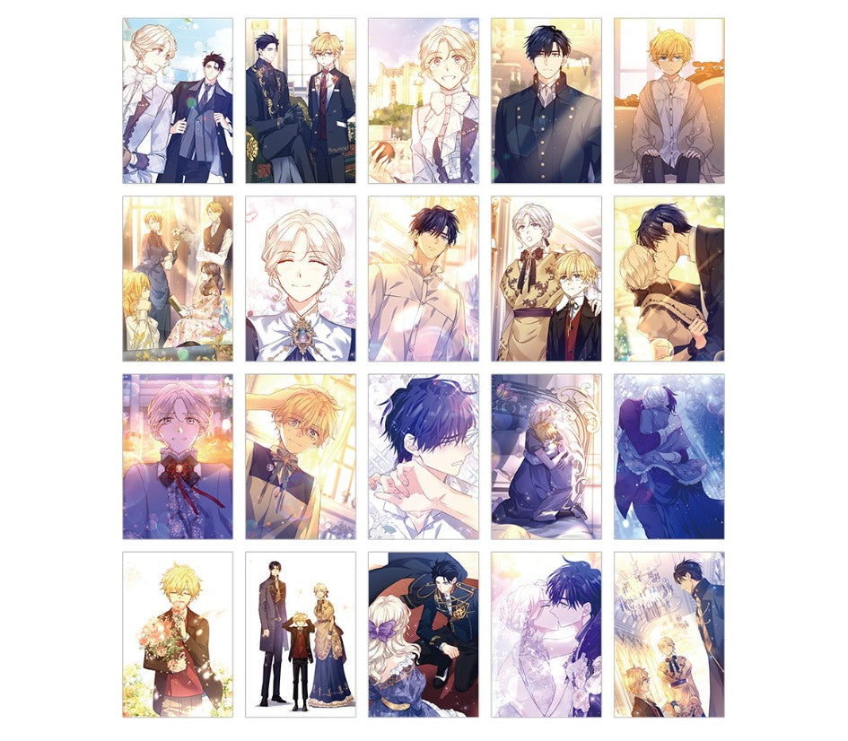 The Villainess Flips the Script : postcard book