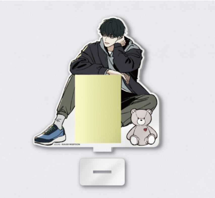 Tears on a Withered Flower : Memo Pad Acrylic Stand
