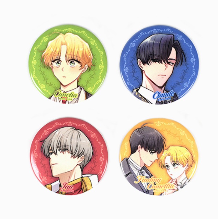 Finding Camellia : Can Badge Set