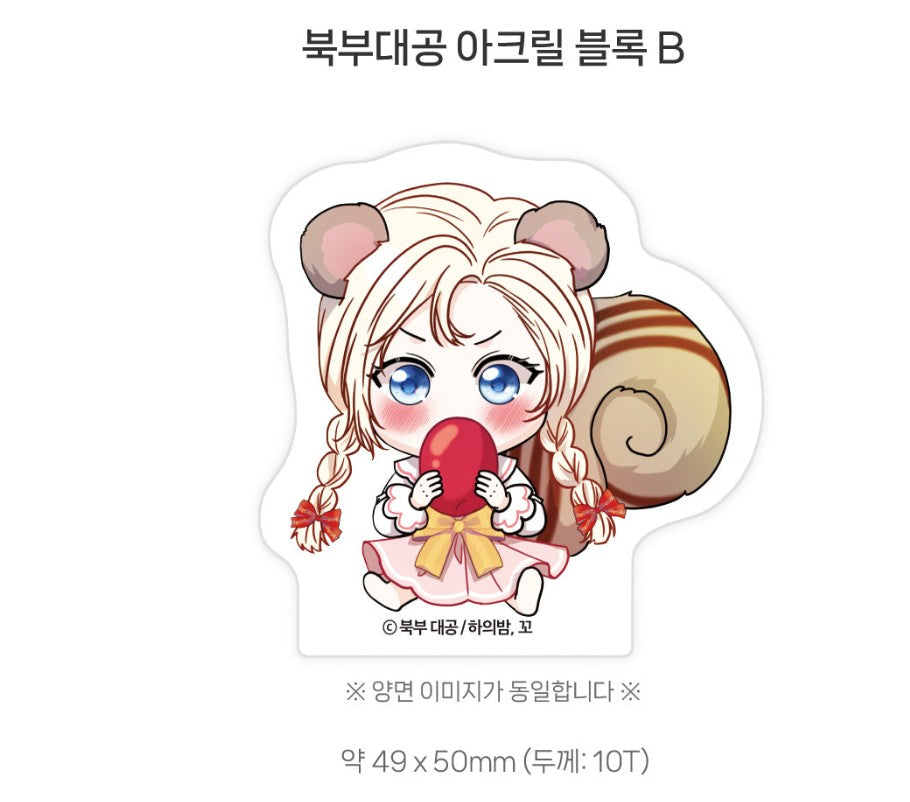 The Grand Duke of the North : Acrylic Block