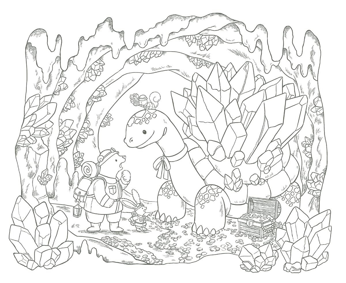 Polar Bear Adventure Cruise Coloring Book by Yuki Shiratori (TOKIMEKU Coloring Book Series)