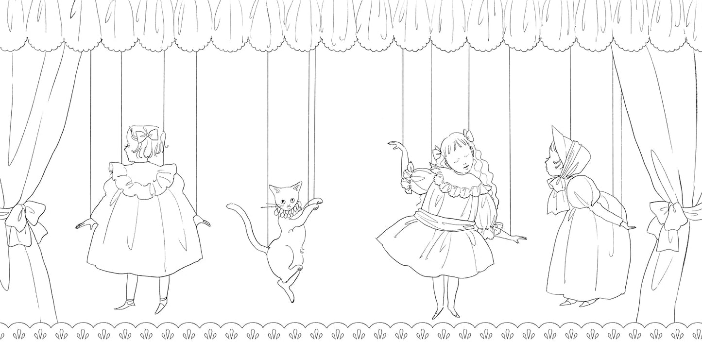 SECRET STORY Coloring Book (Japanese) by Shirei Kurahashi