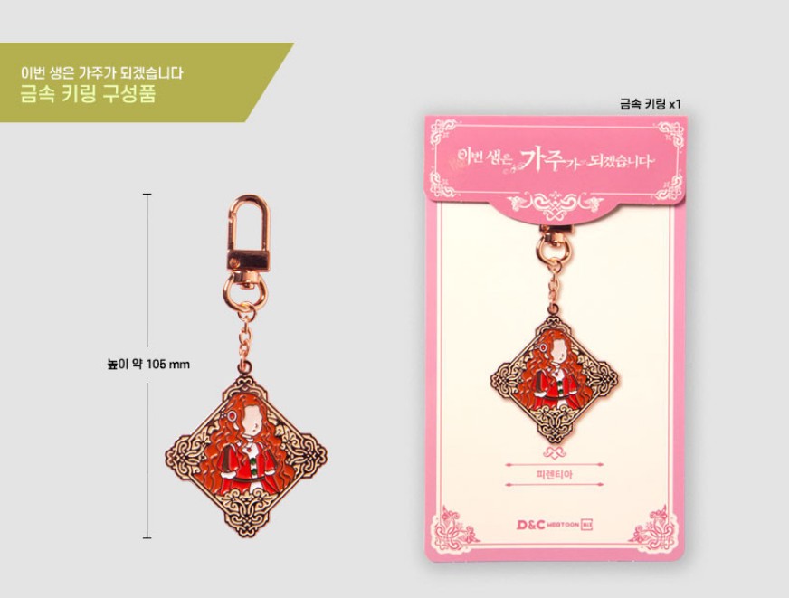 I Shall Master This Family : Metal Keyring