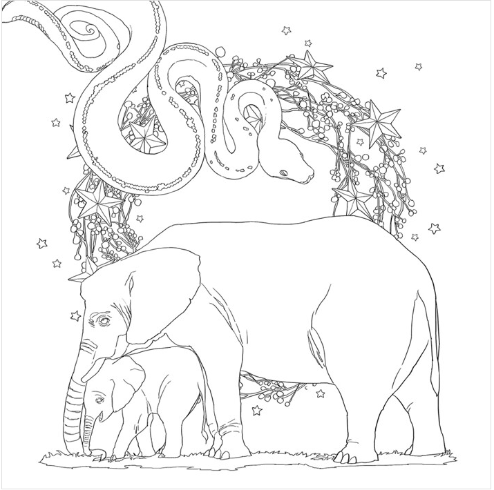 The little prince(Le Petit Prince) Colouring Book by Lee jaeeun