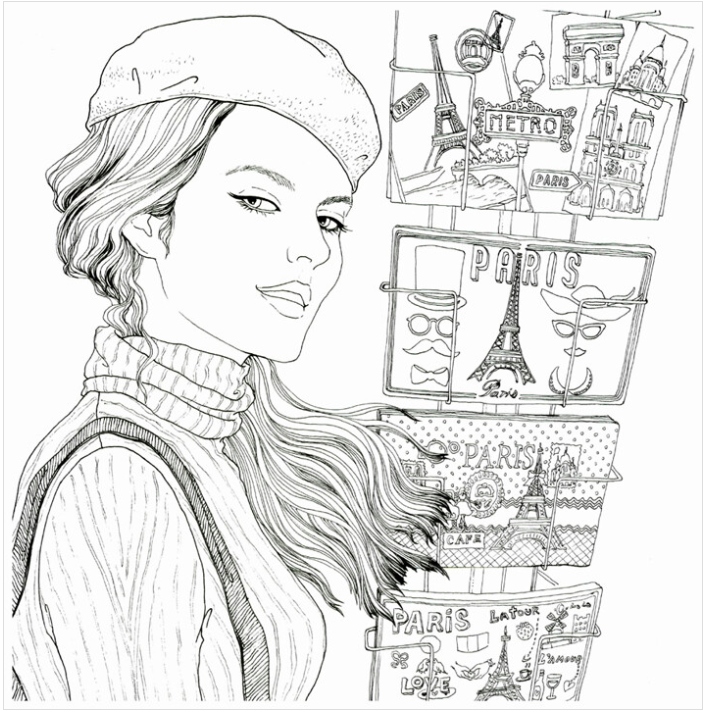 Coloring Today Suwa LOOK