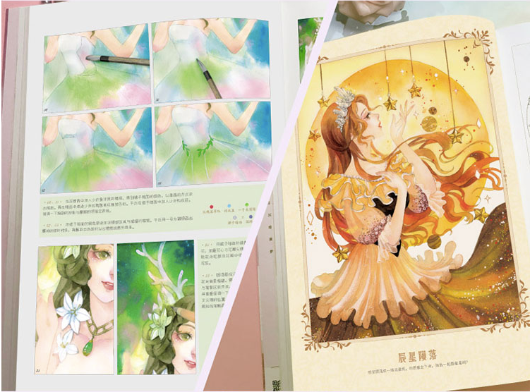 Dream Poem - Watercolor lesson from Beginner to Master