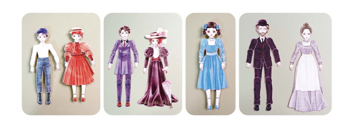 Anne of Green Gables paper doll by Ann yeonji