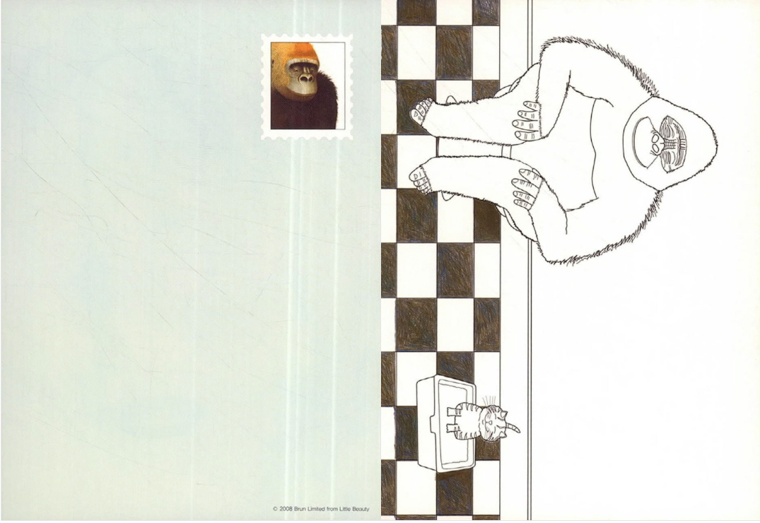 Anthony Browne's Postcard Coloring Book