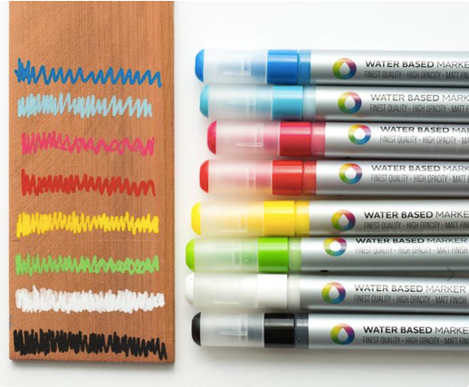 Montana Colors 3mm 5mm Water-based Paint Markers (8-Pack)