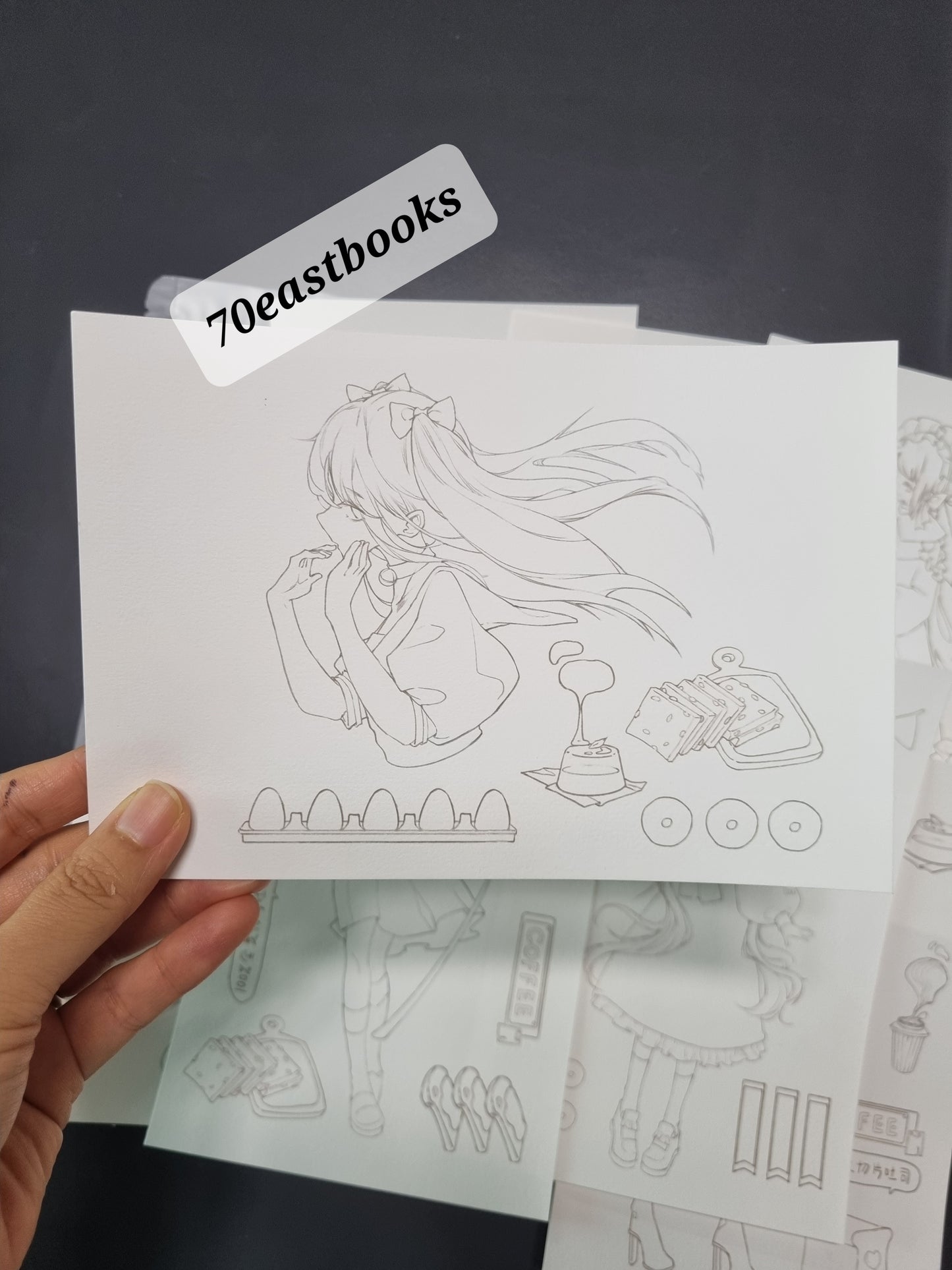 Coloring 8 sheets series no.2