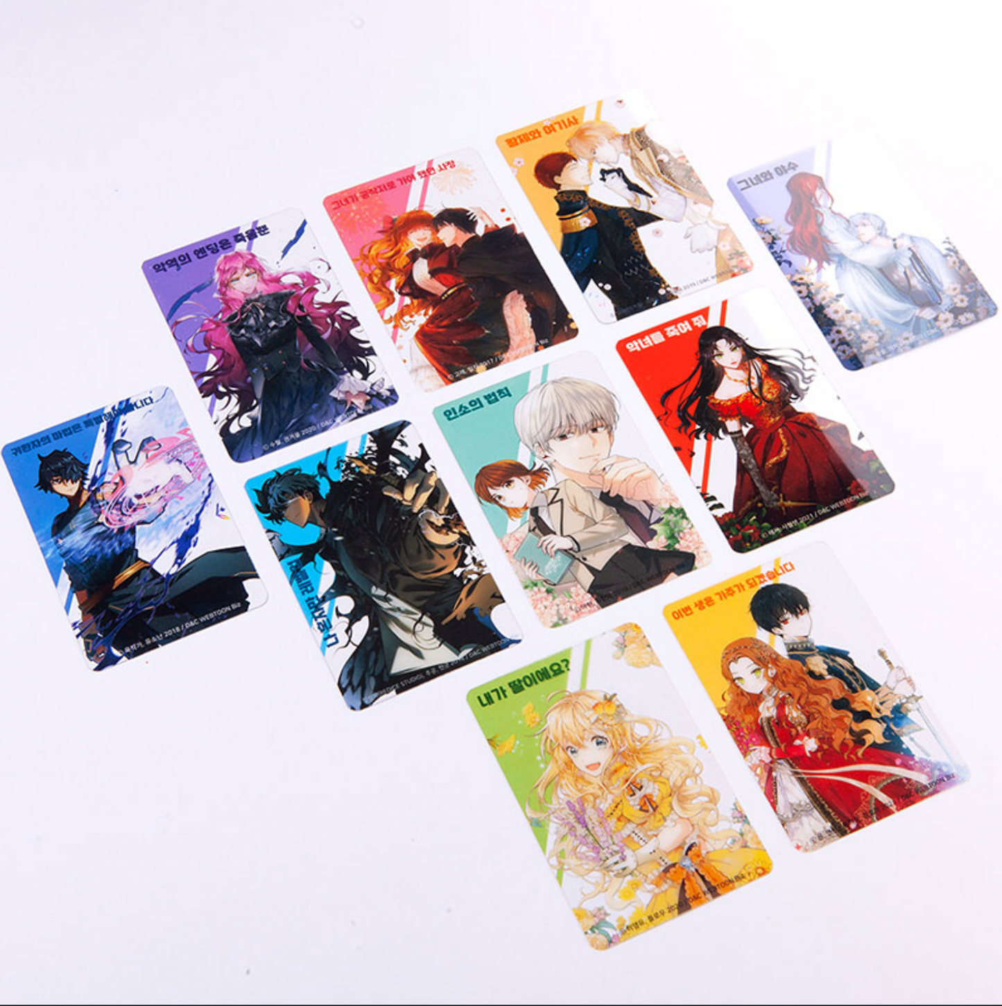 AGF D&C Clear Photocard 10pcs set