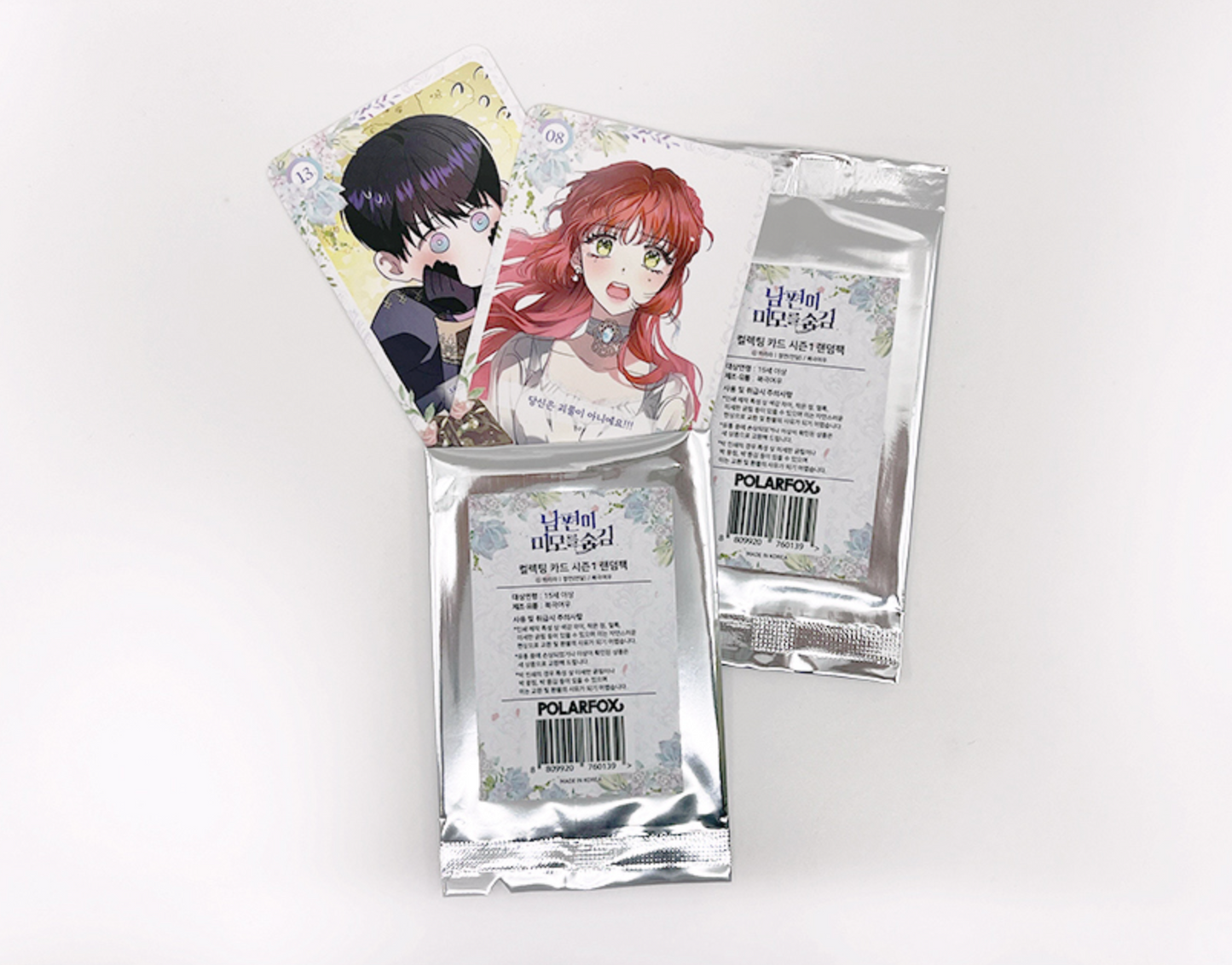 My Secretly Hot Husband : Collecting Card Pack(randomly), Korean Webtoon Goods