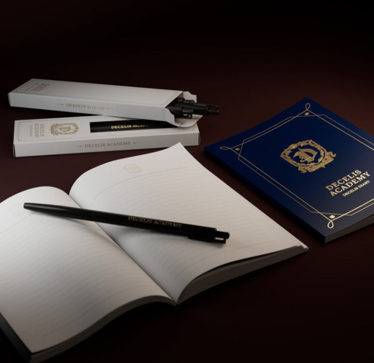 'Dark Moon' Decelis Ballpoint Pen Set