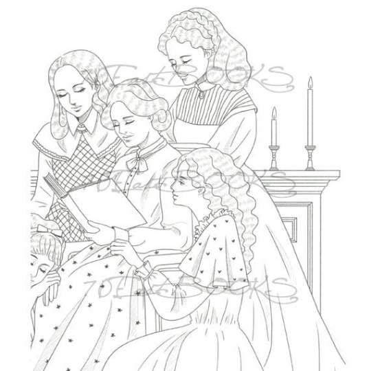 Classic Masterpiece In Mind Classic Girl coloring book