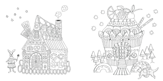 Mysterious Planets: A Coloring Book