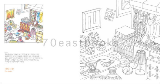 New York Coloring Travel for adult - NEW YORK travel sketch daily colouring book