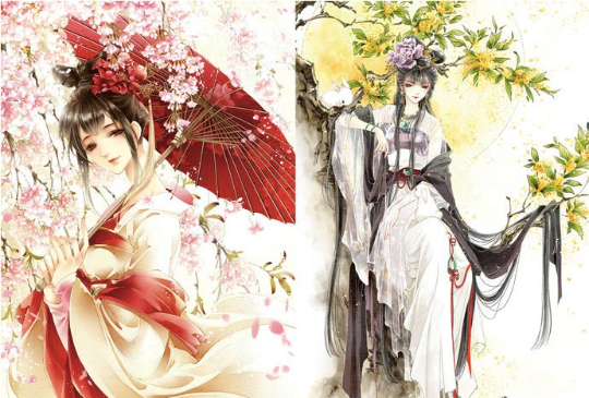 Breeze by ENO : ancient costumes and beautiful people's paintings collection