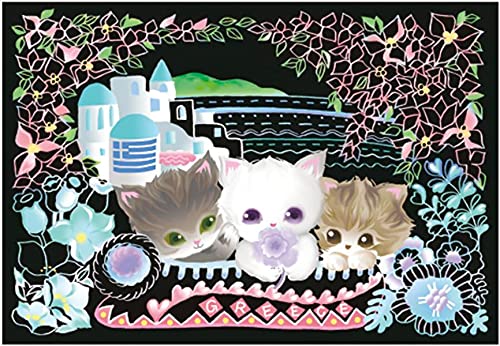World's kitten Japanese Scratch Book