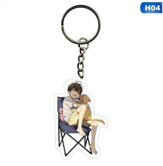 old xian by tan jiu keychain, keyring, 4types