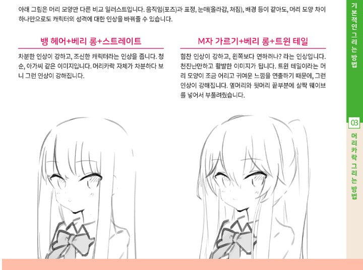 How to Draw Hair by Paryi, Hair Drawing Book, Drawing Guid Book