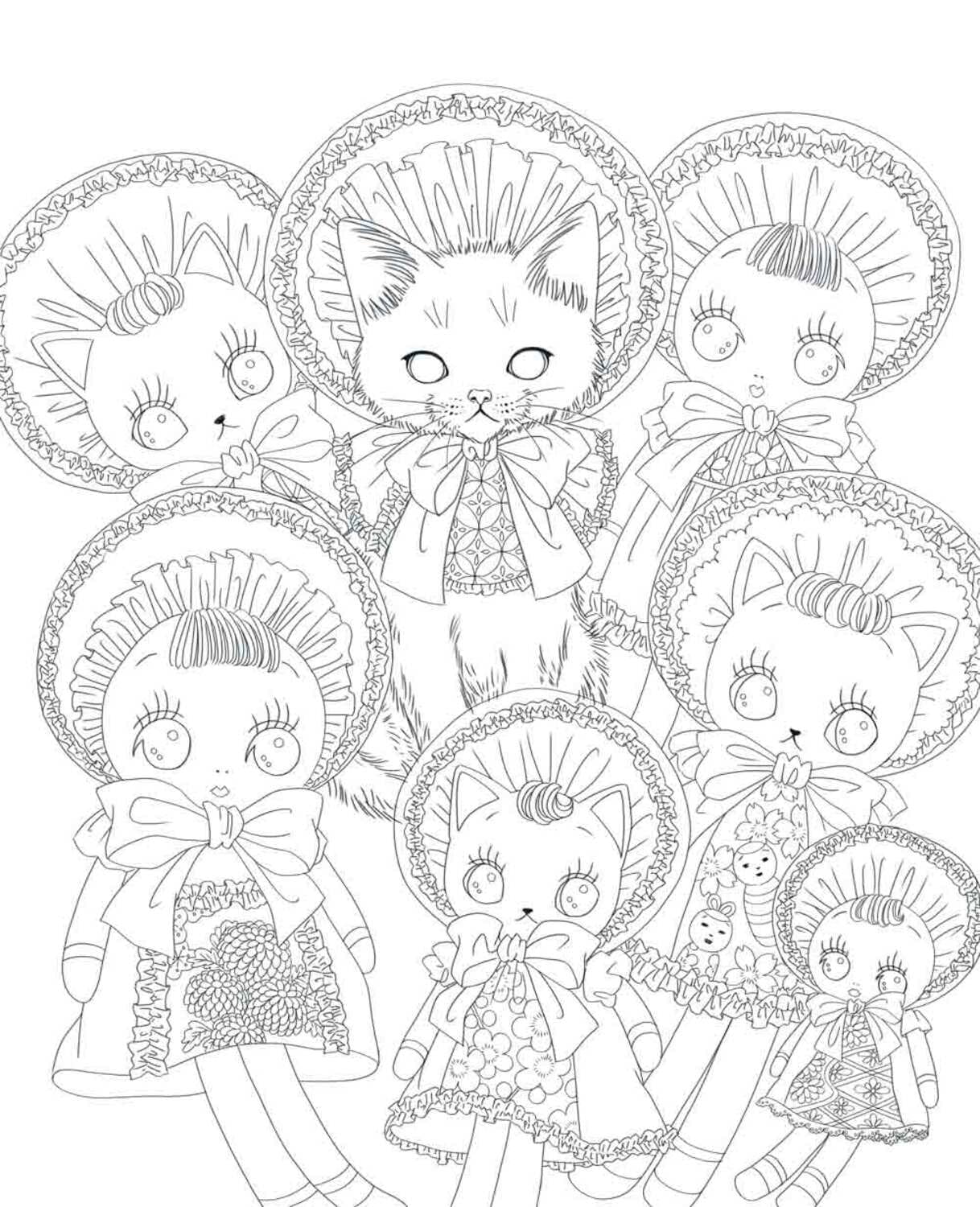 Nelco Neco Coloring book : The Story of Modern Girls and Cars (Dec,2022)