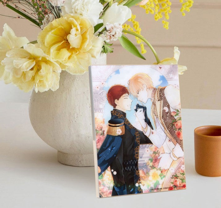 The Knight and Her Emperor Acrylic stand