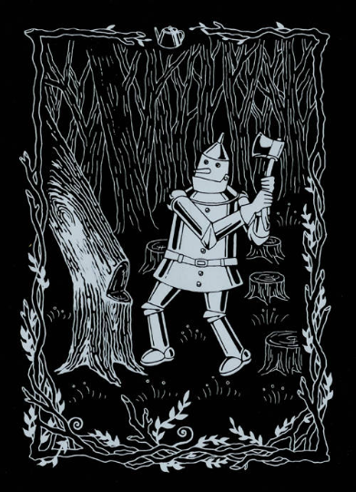 The Wonderful Wizard of OZ Scratch Book