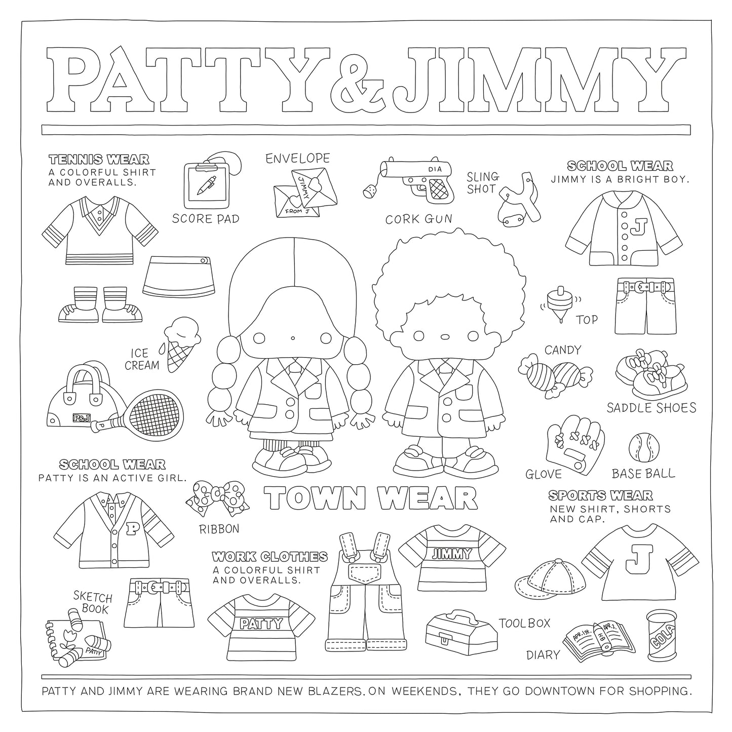 SANRIO Characters coloring book(2022)