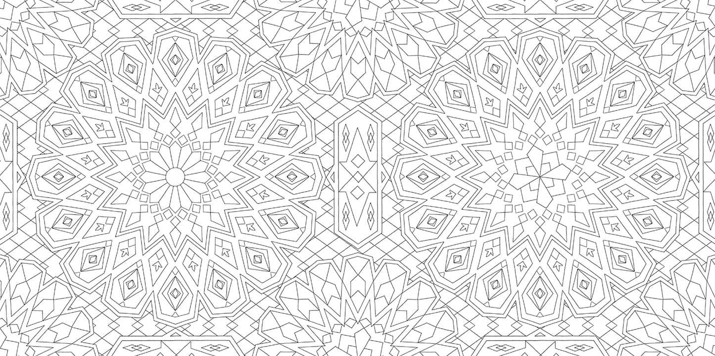 Patterns of the World Japanese Coloring Book