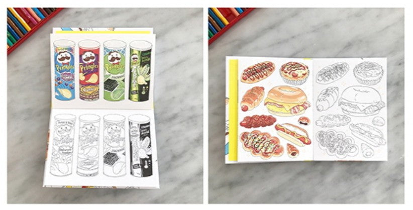 Omurice JamJam Coloring Postcard book