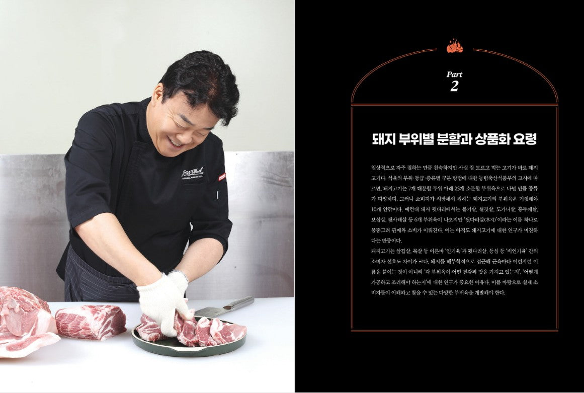 Baek Jong Won's Pork Meat Book, Korea Pork Meat Dictionary