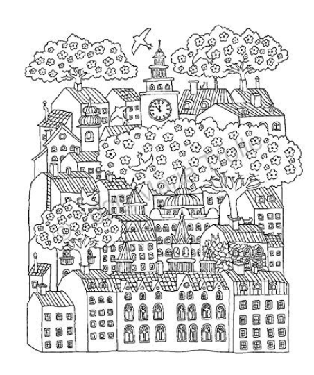Botanicum Coloring book by Maria Trolle