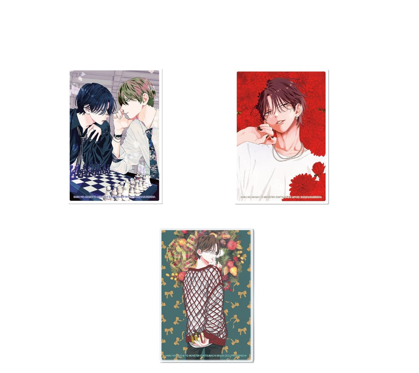 Spring Storm And Monster : Acrylic Card