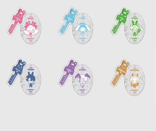 [pre-order][Aniplus Cafe] Alien Stage : Keyholder 6types
