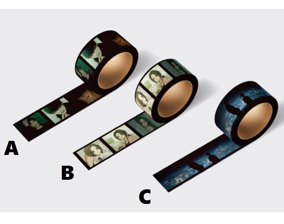 Tears on a Withered Flower : Masking Tape