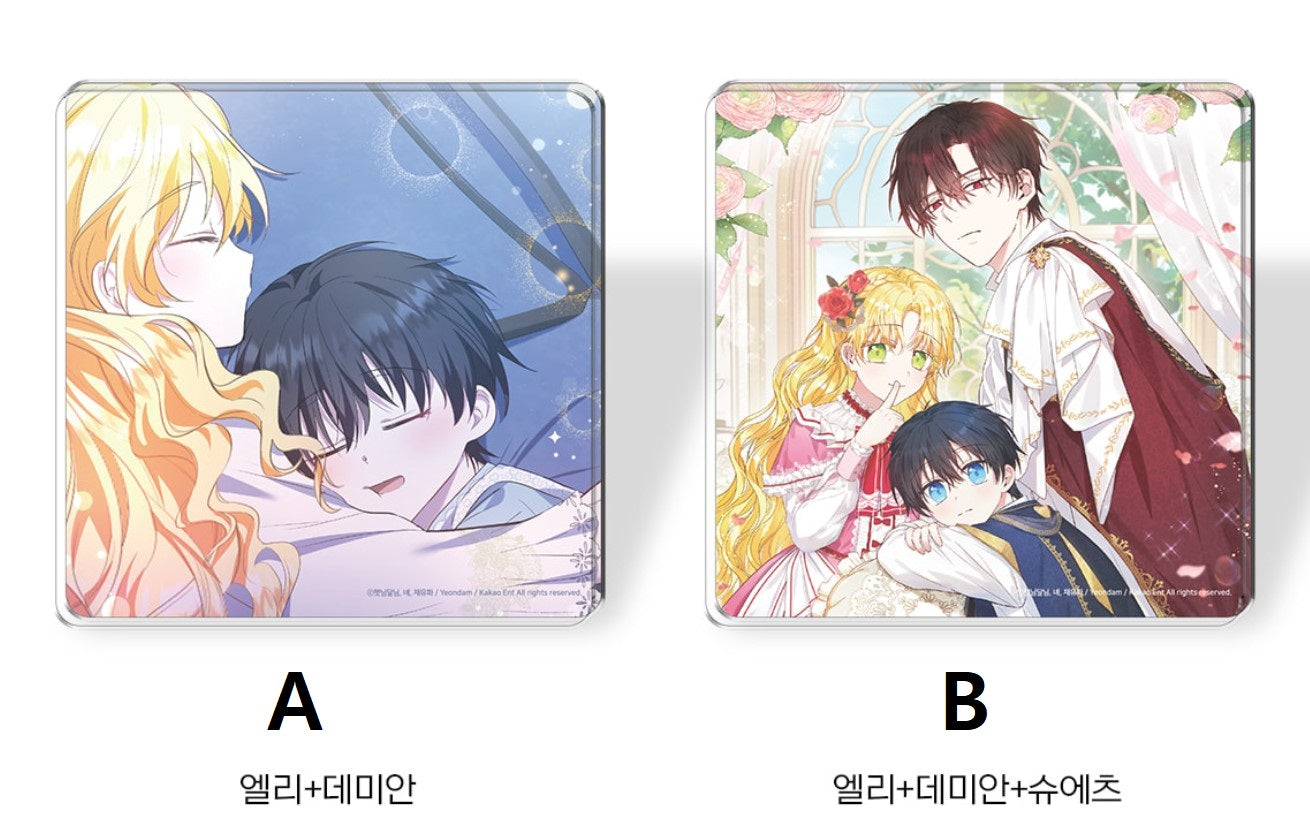 [pre-order][collaboration cafe] Yeondam - The Duke's Darling Daughter-in-Law : Acrylic Coaster